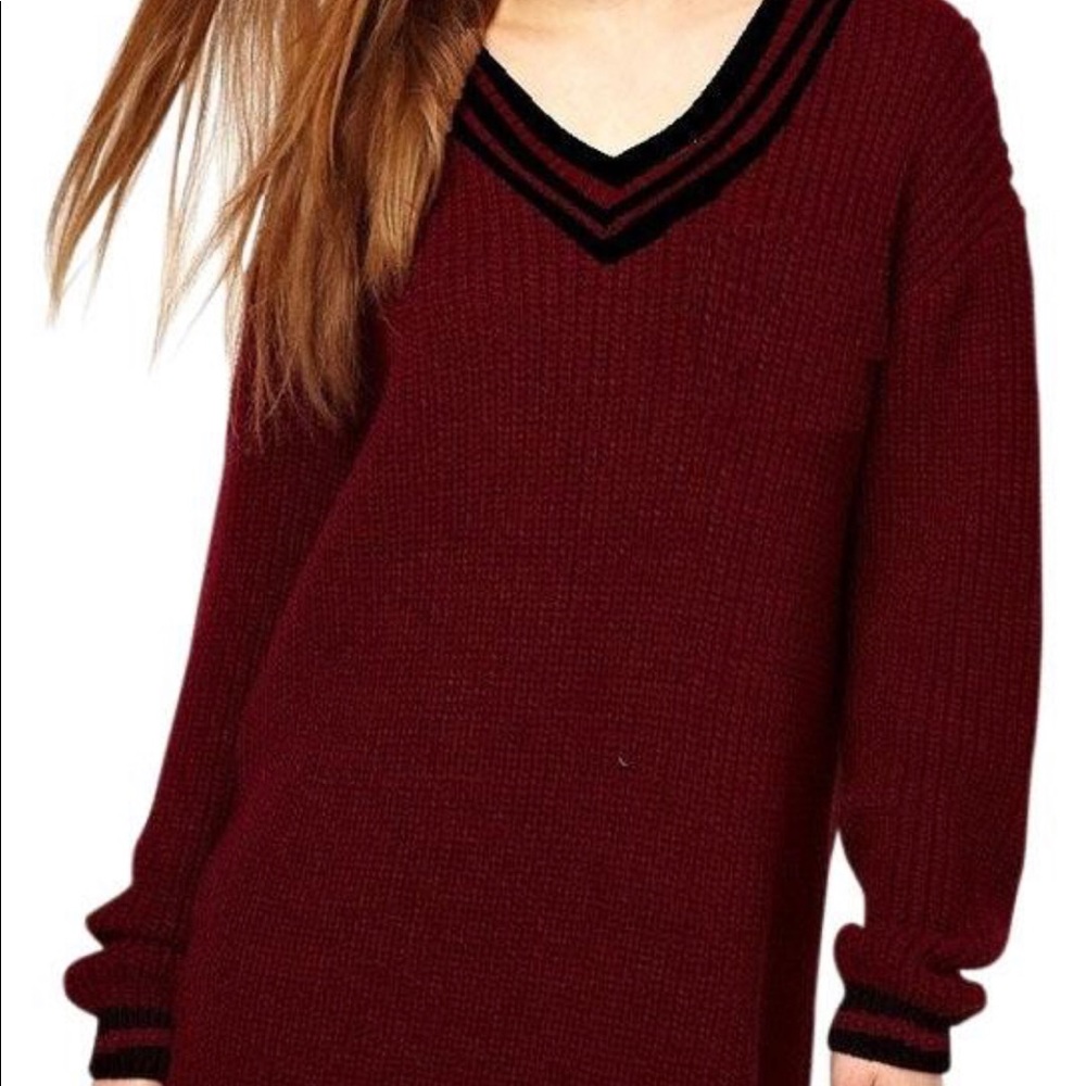 Cut25 by yigal azrouel varsity sweater sz S